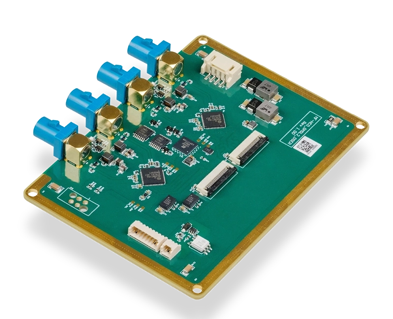 GMSL2カメラ用デシリアライザー4ch 22pin ×2