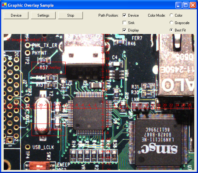 オーバーレイの作成 プログラマーズガイド Ic Imaging Control Net コンポーネント ユーザーズガイド